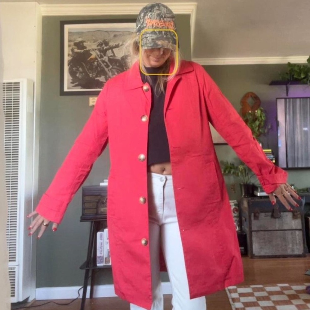 Old navy trench coat vintage